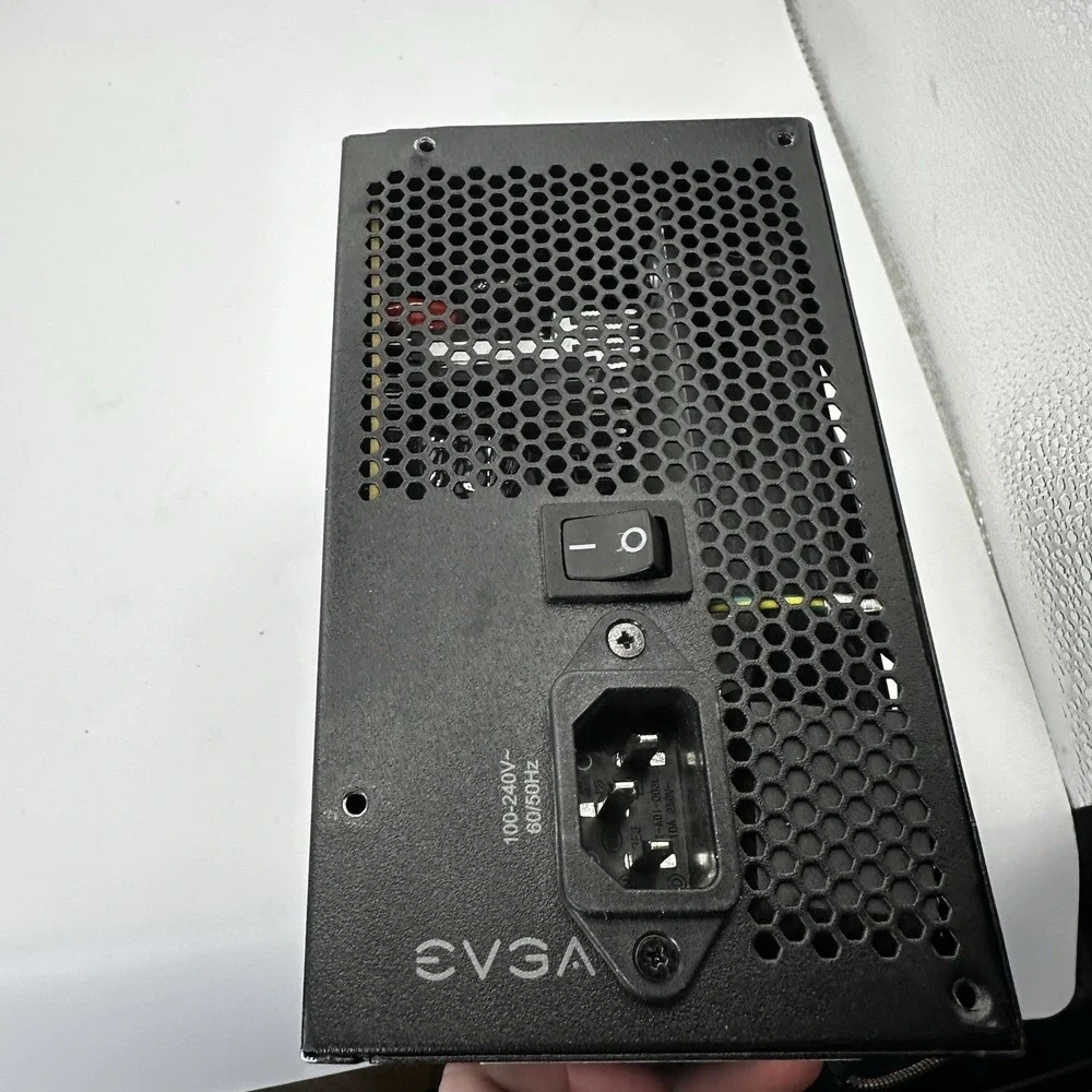 EVGA 80 Plus Gold 600 GD Power Supply‎ No Power Cord Tested Working 100/240V